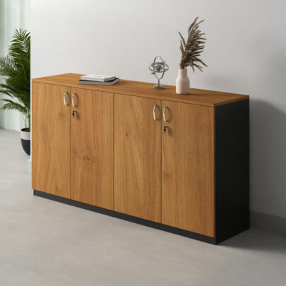 4-door office credenza