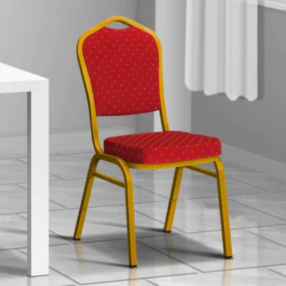 Red conference chair