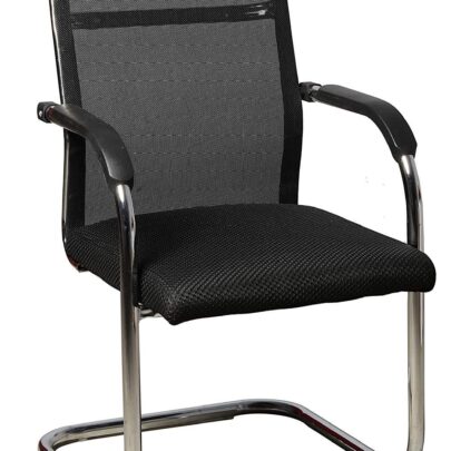 Medium back ergonomic visitor seat