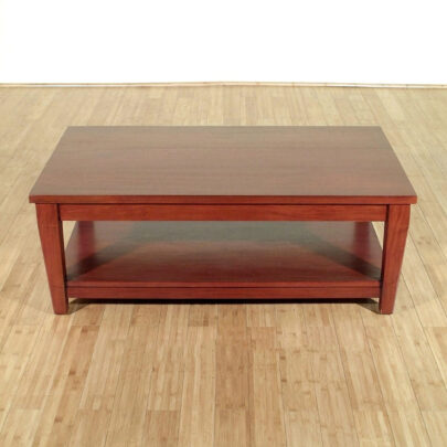 Mahogany office coffee table