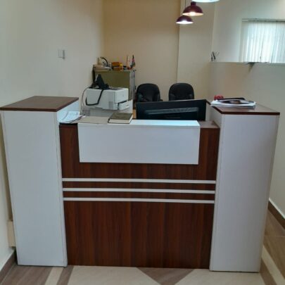 1600mm office reception desk