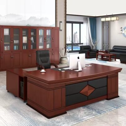 2.0m L-shaped executive desk