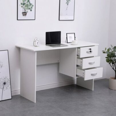 1.2m office desk-white