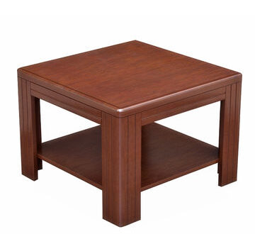 Mahogany office coffee stool