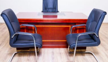 Executive Office Desk Full Set
