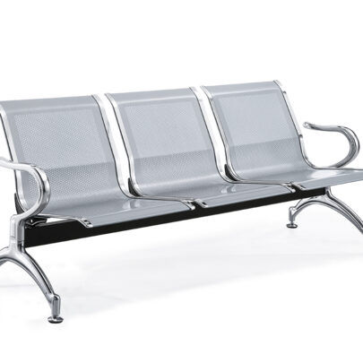 3 Link Metallic Waiting Bench